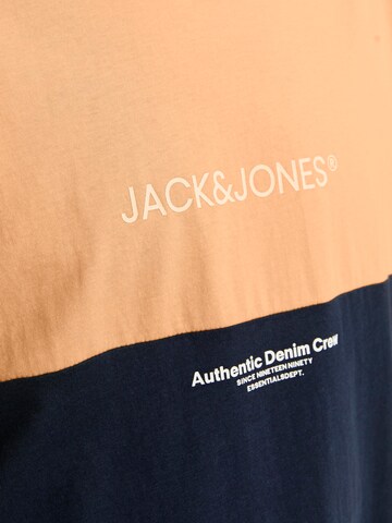 JACK & JONES Тениска 'Eryder' в оранжево