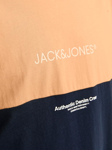 JACK & JONES Majica 'Eryder' | oranžna barva