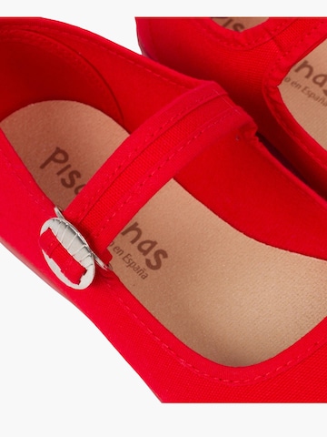 Ballerines Pisamonas en rouge