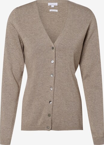 Brookshire Knit Cardigan in Grey: front