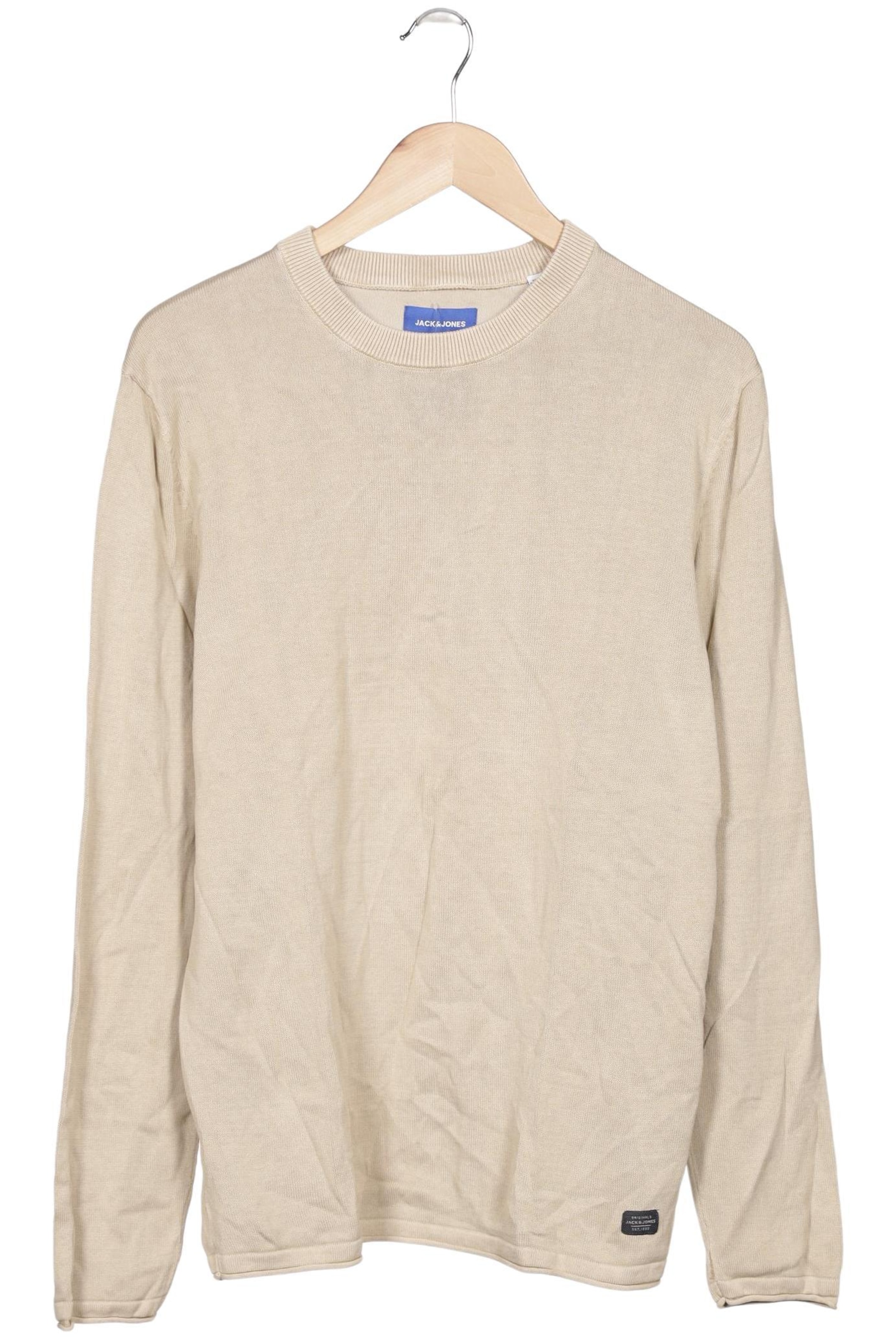 JACK & JONES Pullover L in Beige: Vorderseite
