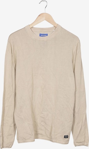 JACK & JONES Pullover L in Beige: Vorderseite