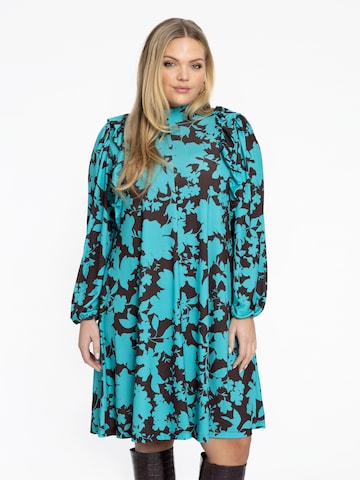 Robe YOEK en bleu : devant