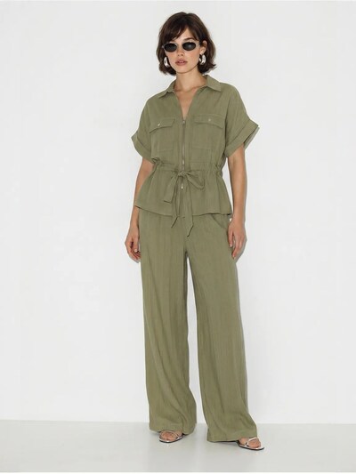 Bianco Lucci Hausanzug 'Zweiteiliges Set'‌‌‌‌ in S in khaki, Produktansicht