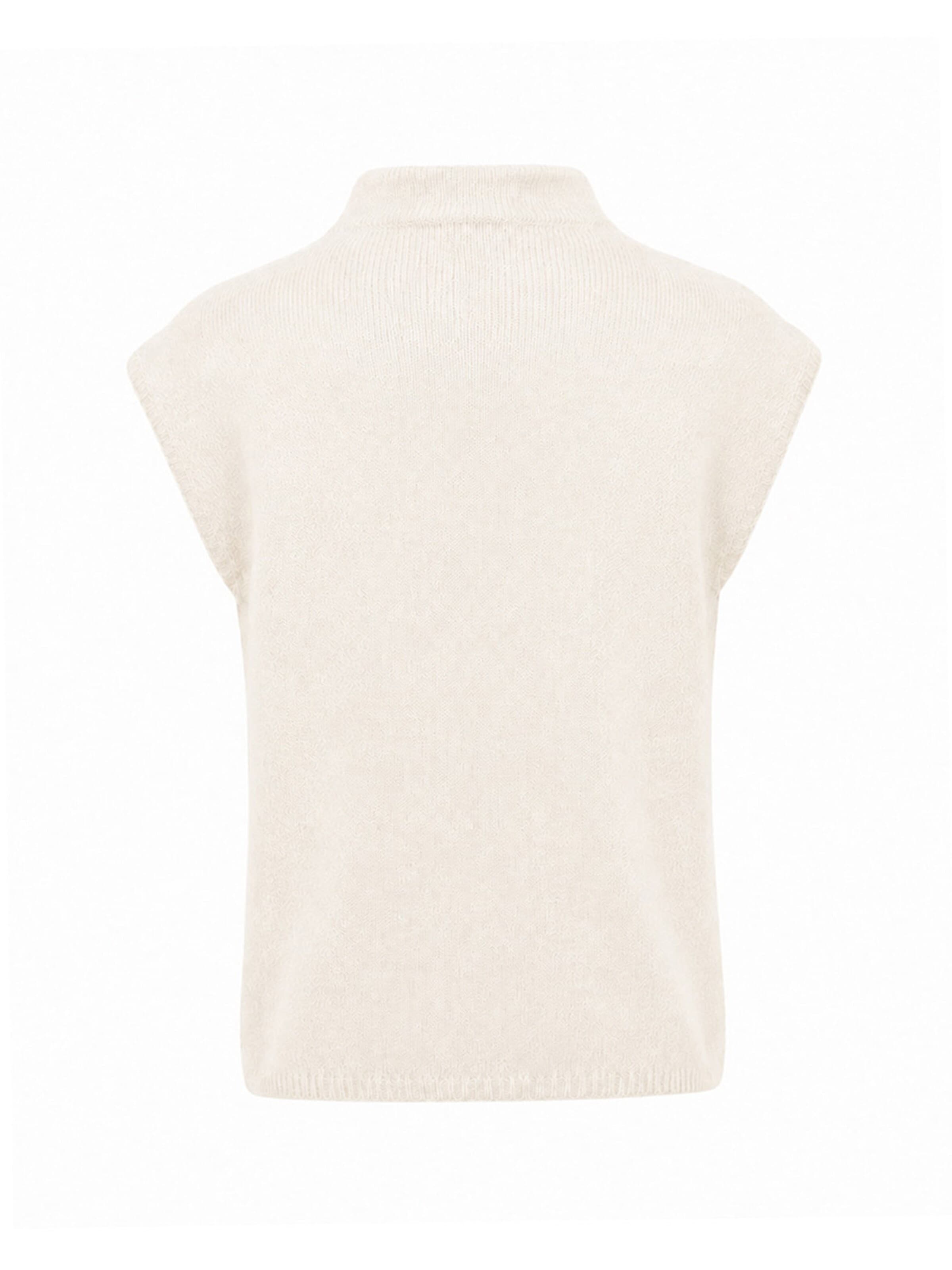 Anse Victorin Knitted Top 'Lara' in Beige