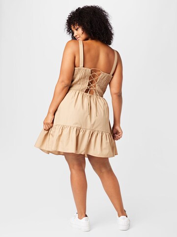 Cotton On Curve Jurk in Beige