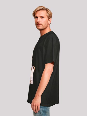 F4NT4STIC Shirt 'Madonna In Pink Cone Bra Corset Blonde Ambition Tour 1990' in Black