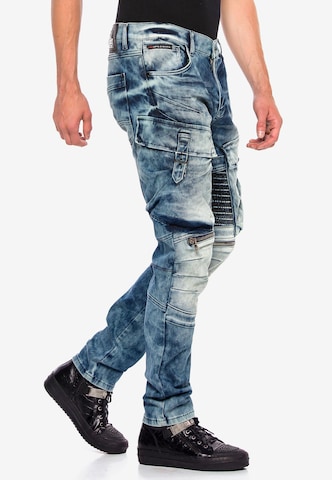 CIPO & BAXX Regular Cargojeans in Blauw