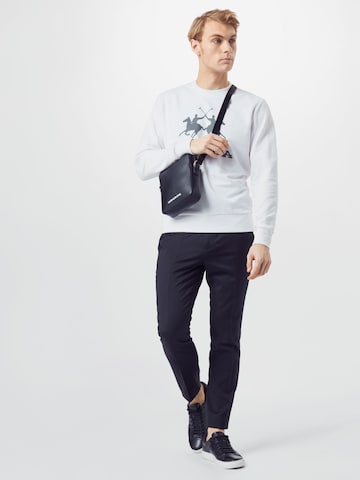 La Martina Sweatshirt in Wit