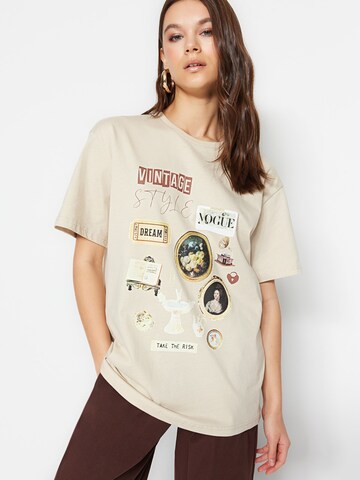 Trendyol T-Shirt in Grau