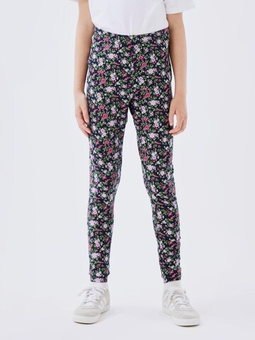 NAME IT - Skinny Leggings 'VIVIAN' en azul: frente
