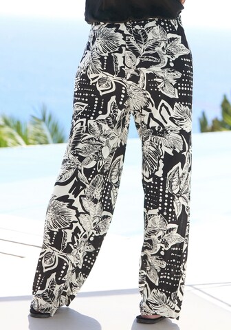 VIVANCE Wide Leg Hose in Schwarz
