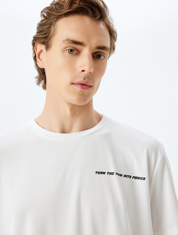 Koton T-Shirt in Weiß