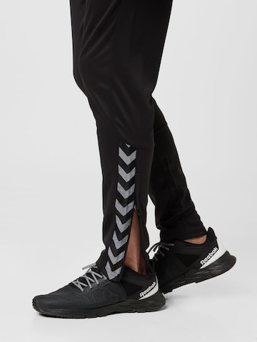 Hummel Regular Sports trousers 'Poly' in Black