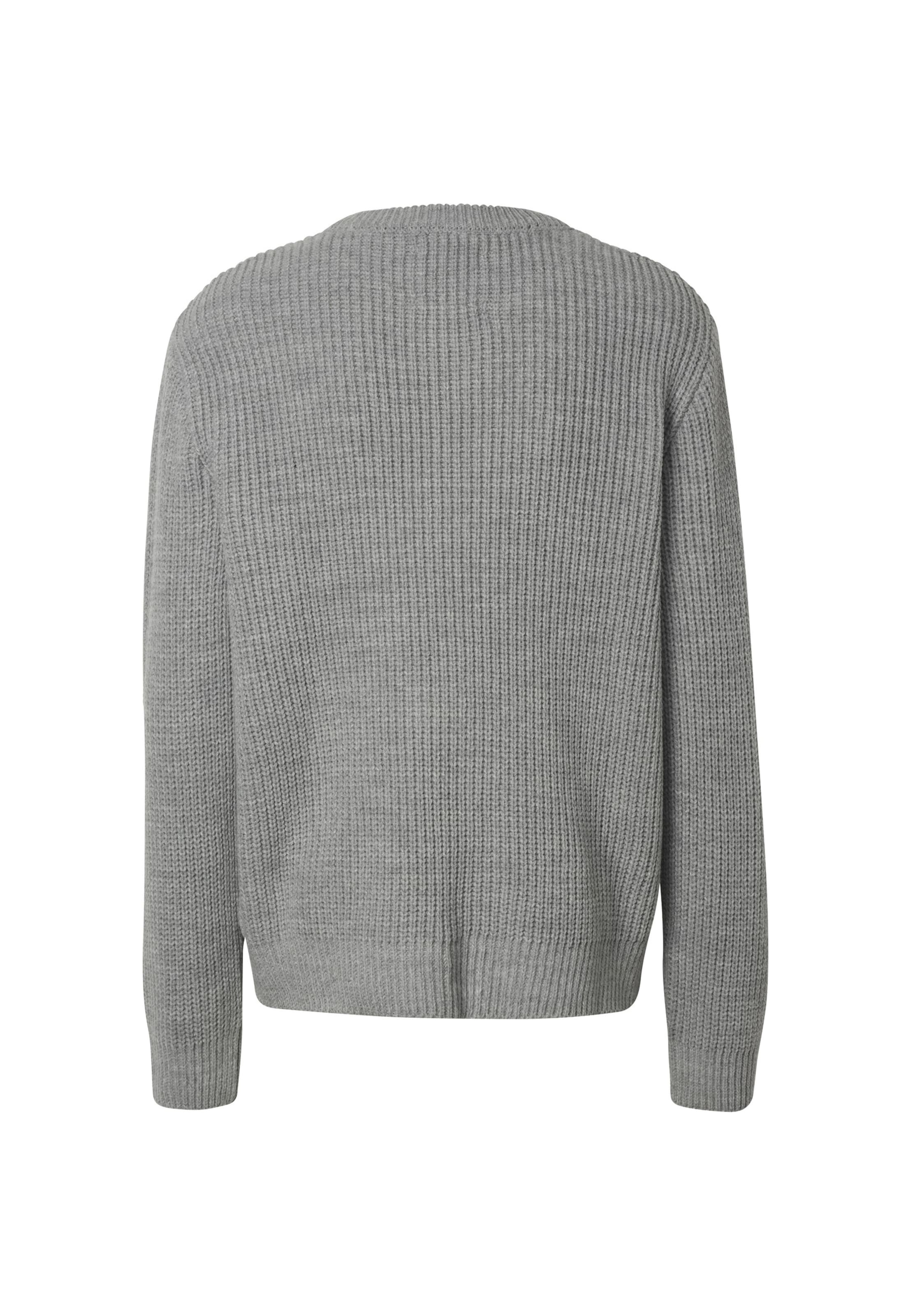 EDWIN Pullover 'Nix' in Grau