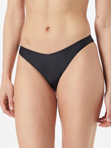 Slip Volcom en noir : devant