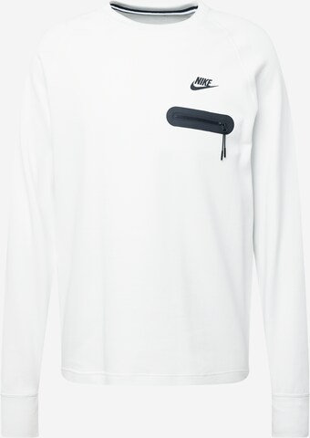 Nike Sportswear Μπλούζα φούτερ σε λευκό: μπροστά