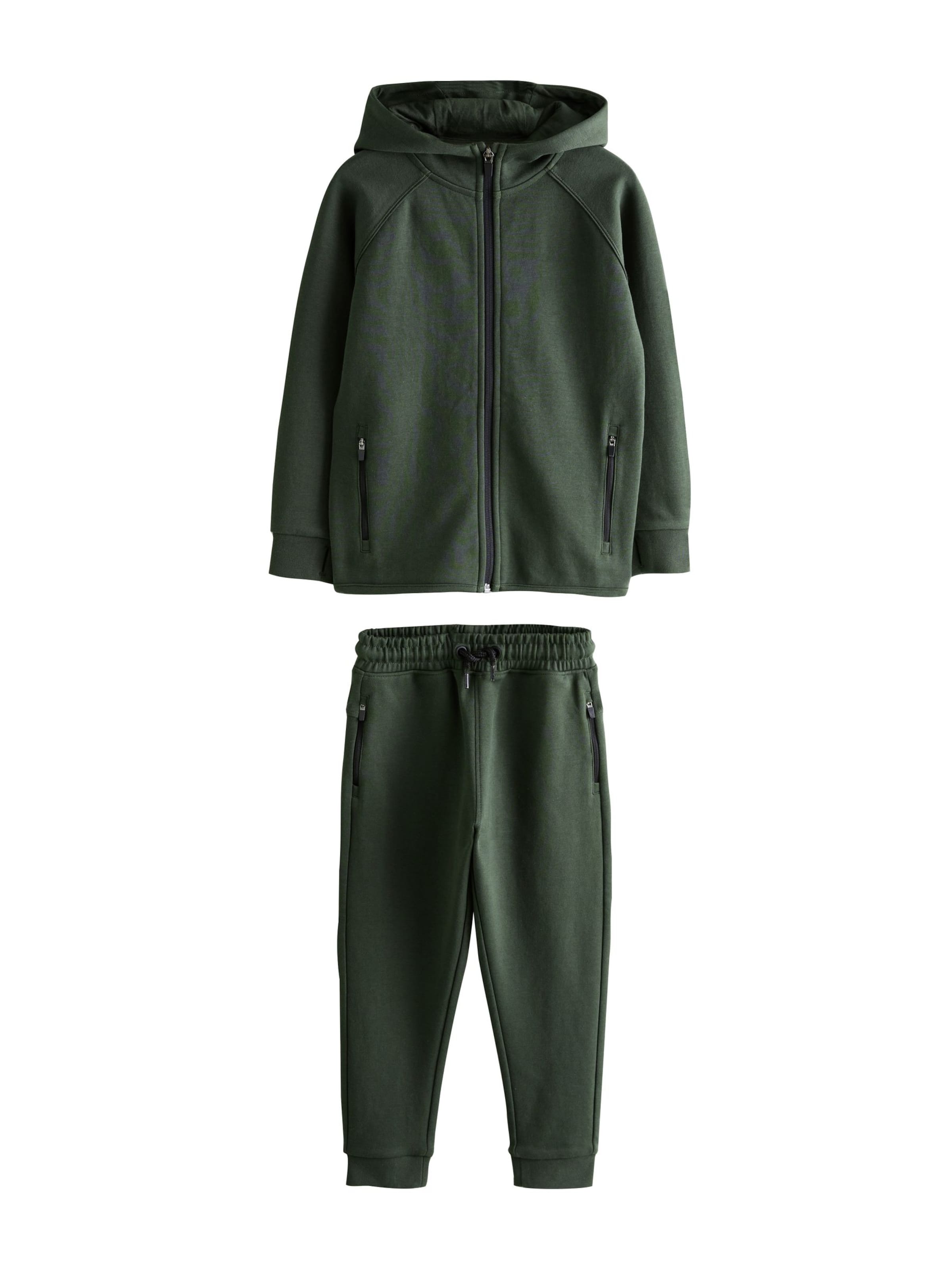 Next Joggingová souprava – zelená: přední strana