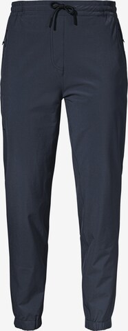 Schöffel Tapered Outdoorhose ' Pants Vienna L ' in Blau: predná strana