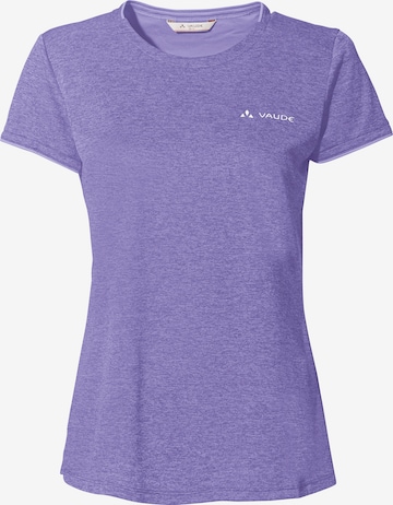 VAUDE Performance Shirt 'Essential' in Purple: front