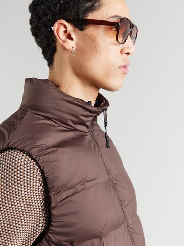 Only & Sons - Colete 'ONSUNION' em castanho