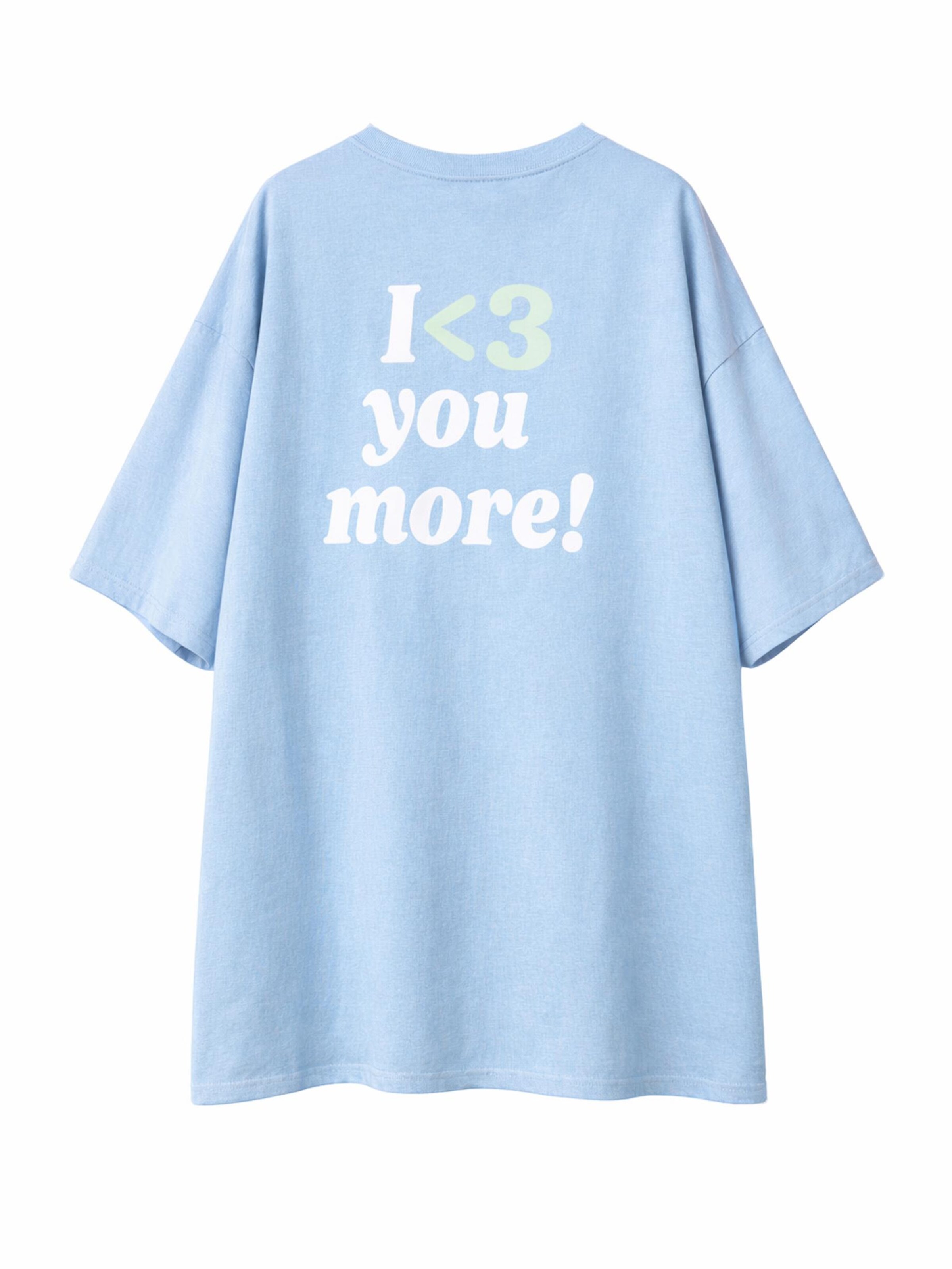 Worldclassca Oversized Shirt in Sky blue, Item view
