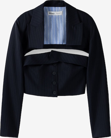 Bershka Blazer in Blue: front