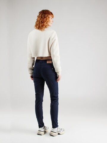 MOS MOSH Slimfit Broek in Blauw