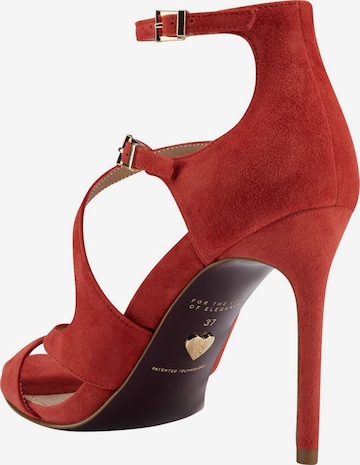 TAMARIS Strap sandal in Red