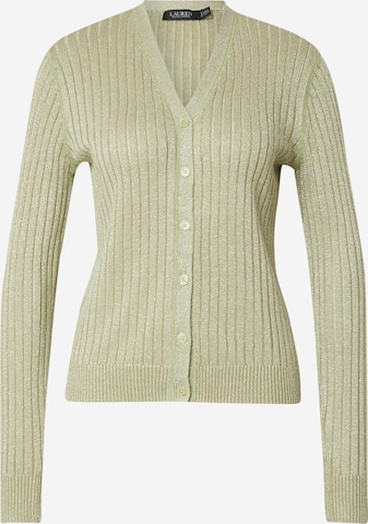 Cardigan Lauren Ralph Lauren en vert : devant
