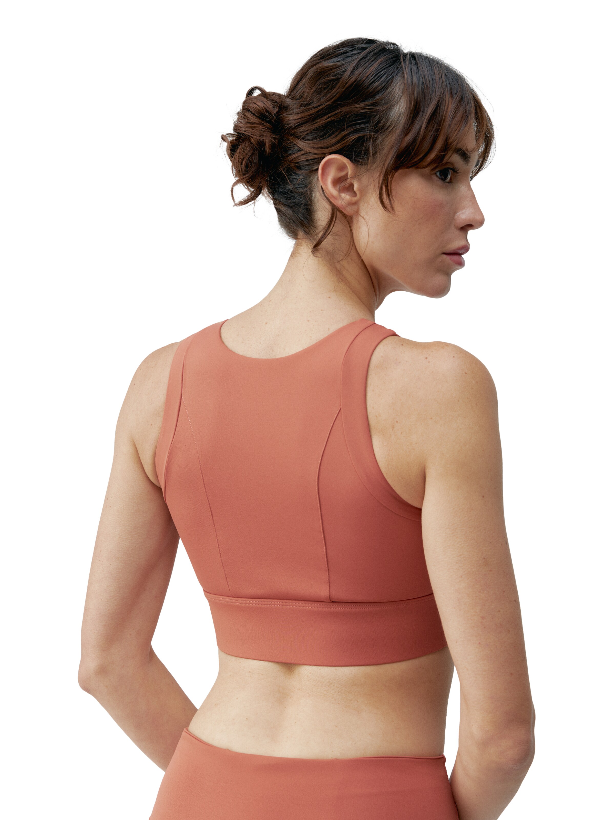 Born Living Yoga Skinny Sports trousers 'Esme' in Orange