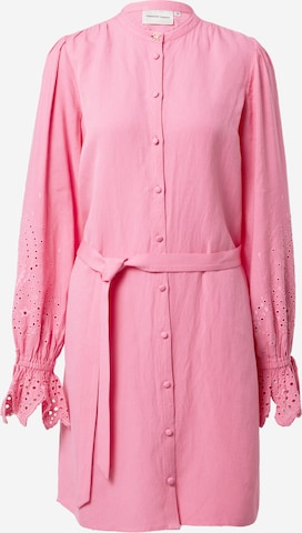 Fabienne Chapot Shirt Dress 'Chrisje' in Pink: front