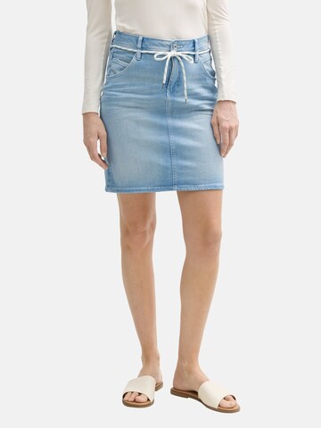 TOM TAILOR Rok in Blauw: voorkant