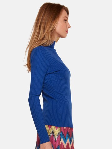 TOOche Sweater 'Pulli Gerippt' in Blue