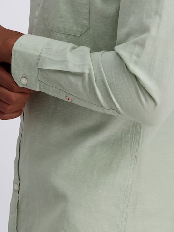 PIERRE CARDIN Regular fit Overhemd in Groen