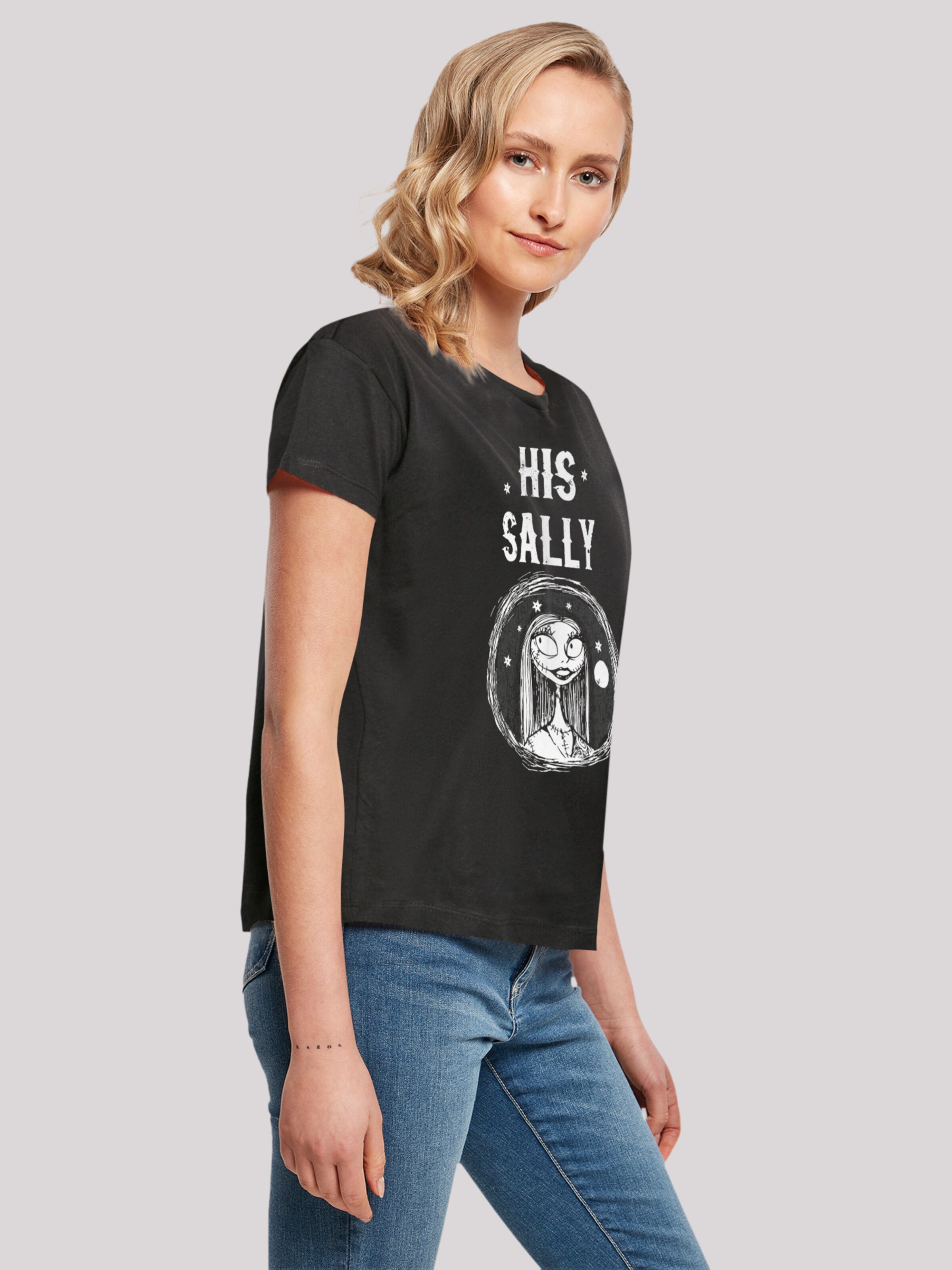 F4NT4STIC Shirt 'Disney Nightmare Before Christmas His Sally' in Schwarz |  ABOUT YOU