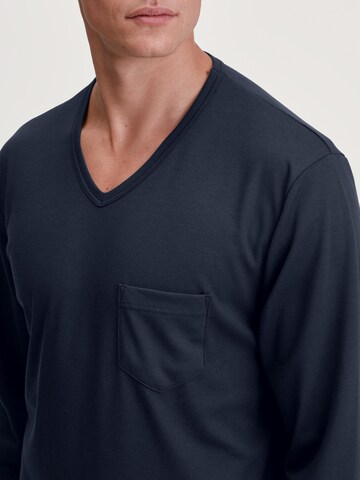 CALIDA Pyjama lang 'Relax Streamline'‌‌‌‌‌‌‌‌‌ in Blau