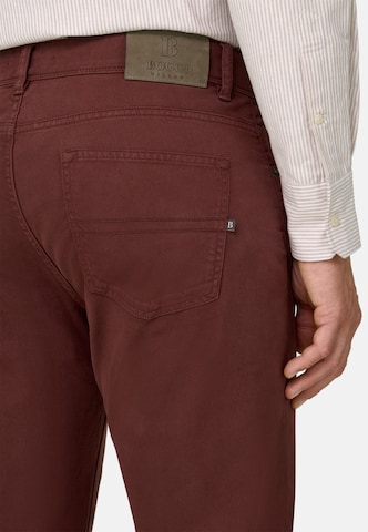 Boggi Milano Regular Jeans in Rot: Rückseite