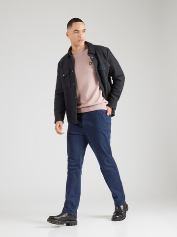 Lyle & Scott Pullover i pink