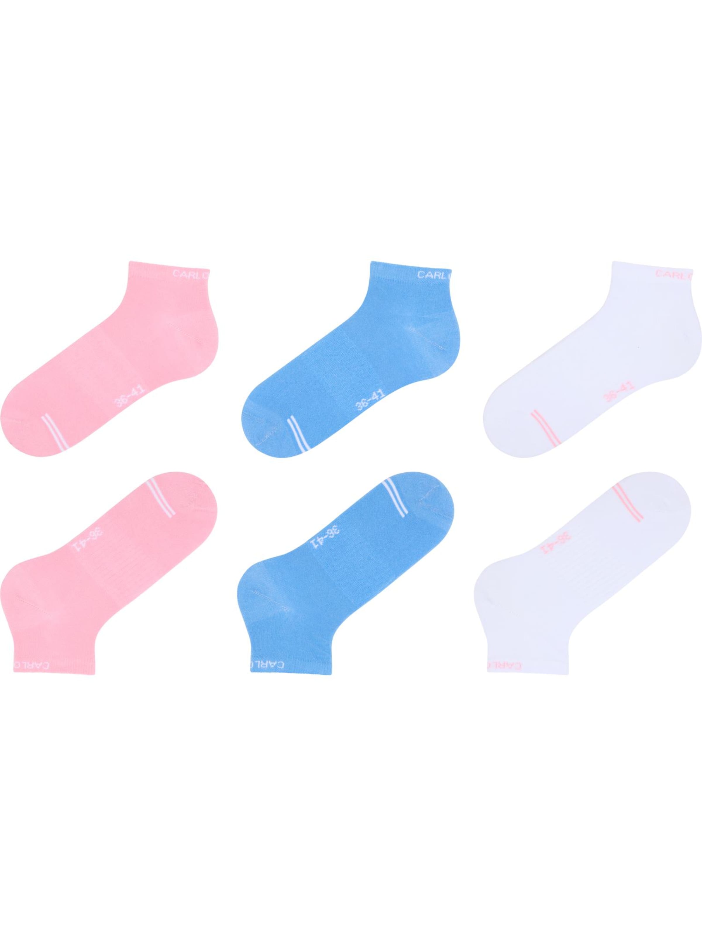 Chaussettes 'Ellemunt' Carlo Colucci en bleu