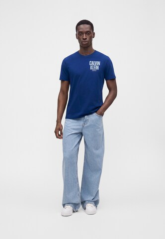 Calvin Klein Jeans - Camisa '30S' em azul