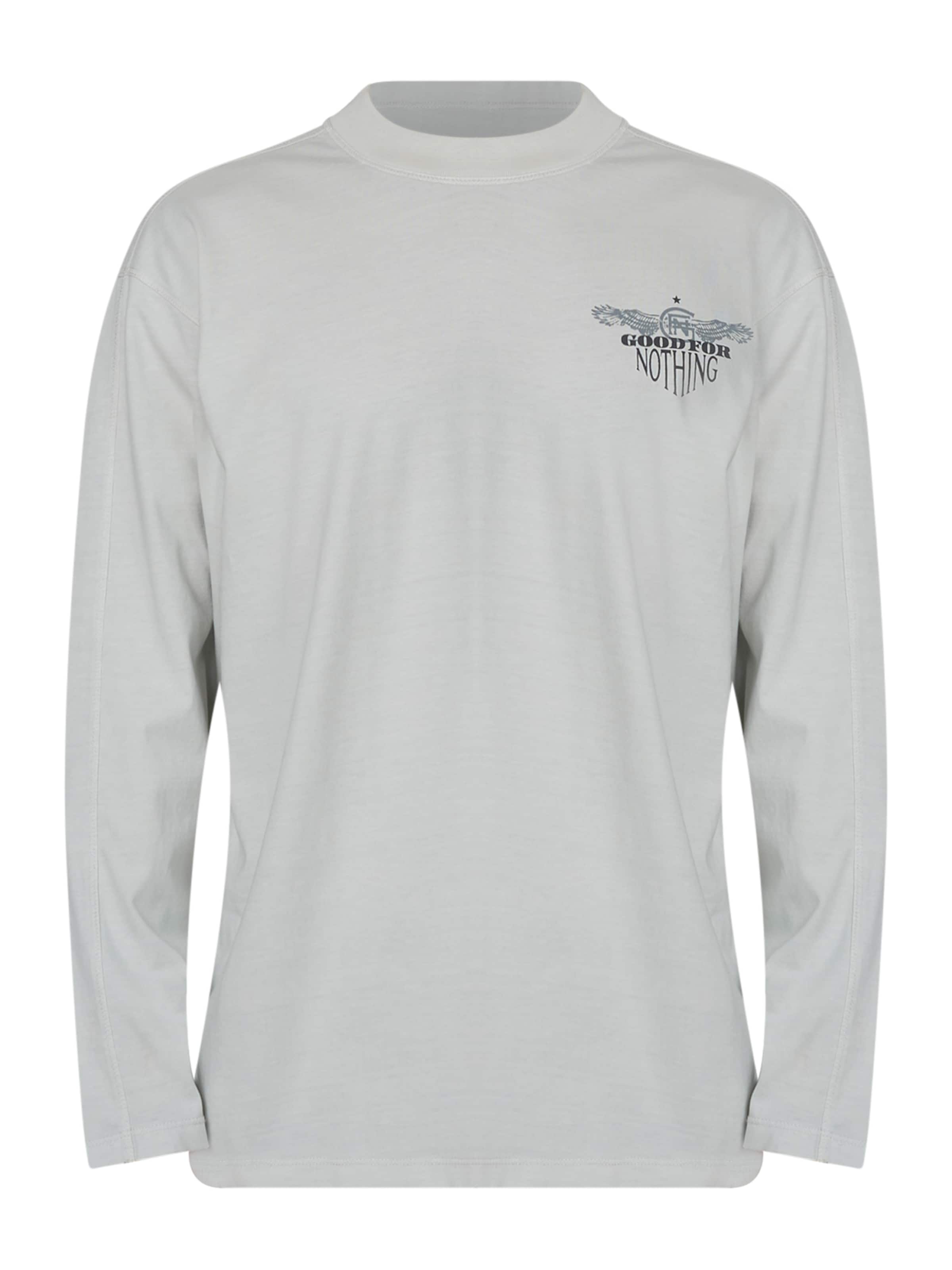 Good For Nothing Shirt in Wit: voorkant