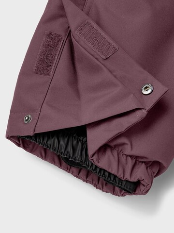 NAME IT Regular Weatherproof pants 'Solid' in Purple