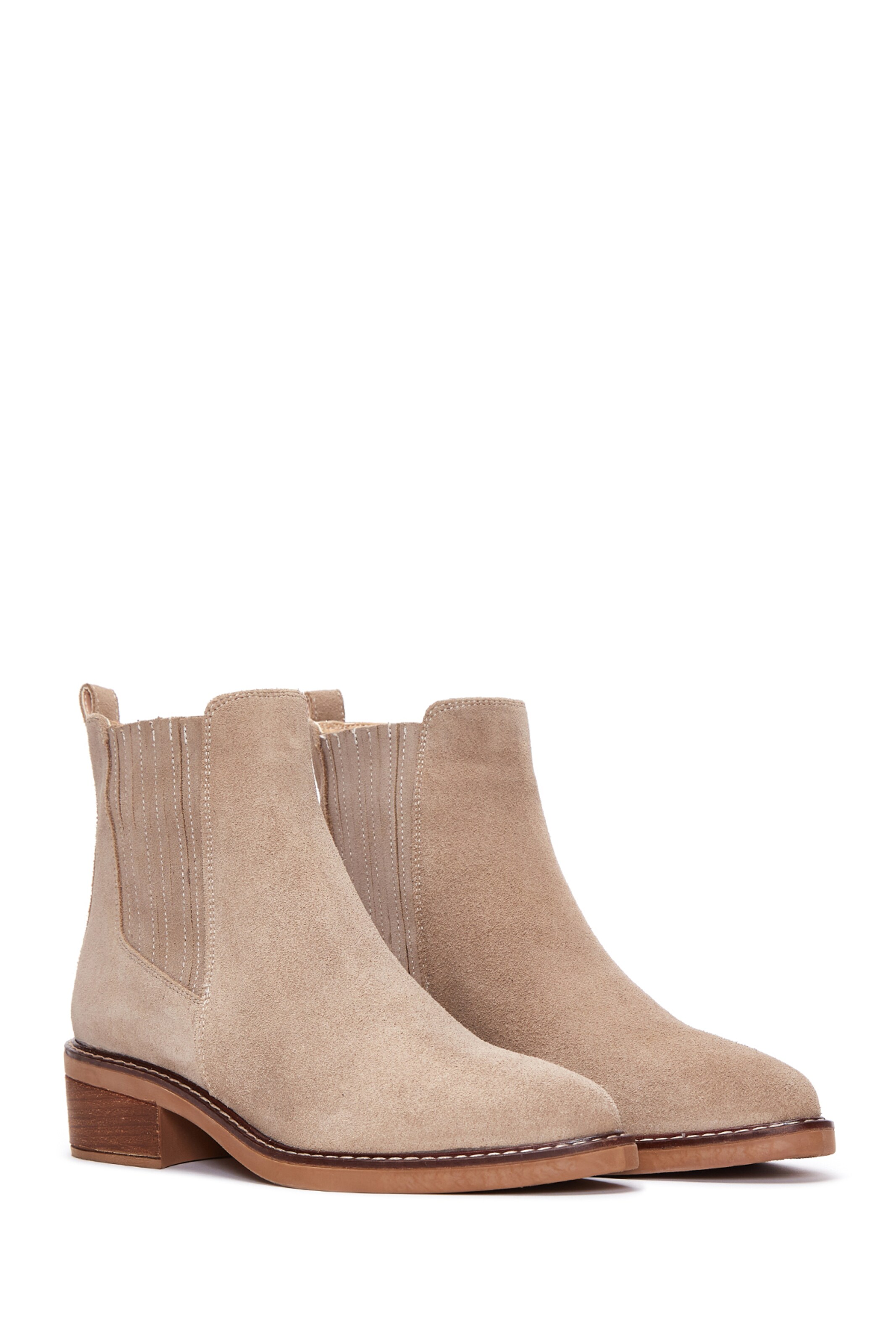 Derimod Chelsea boots in Beige