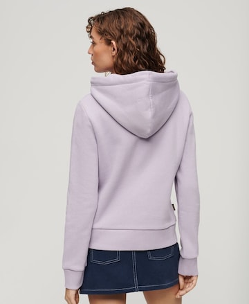 SuperdrySweater majica - ljubičasta boja