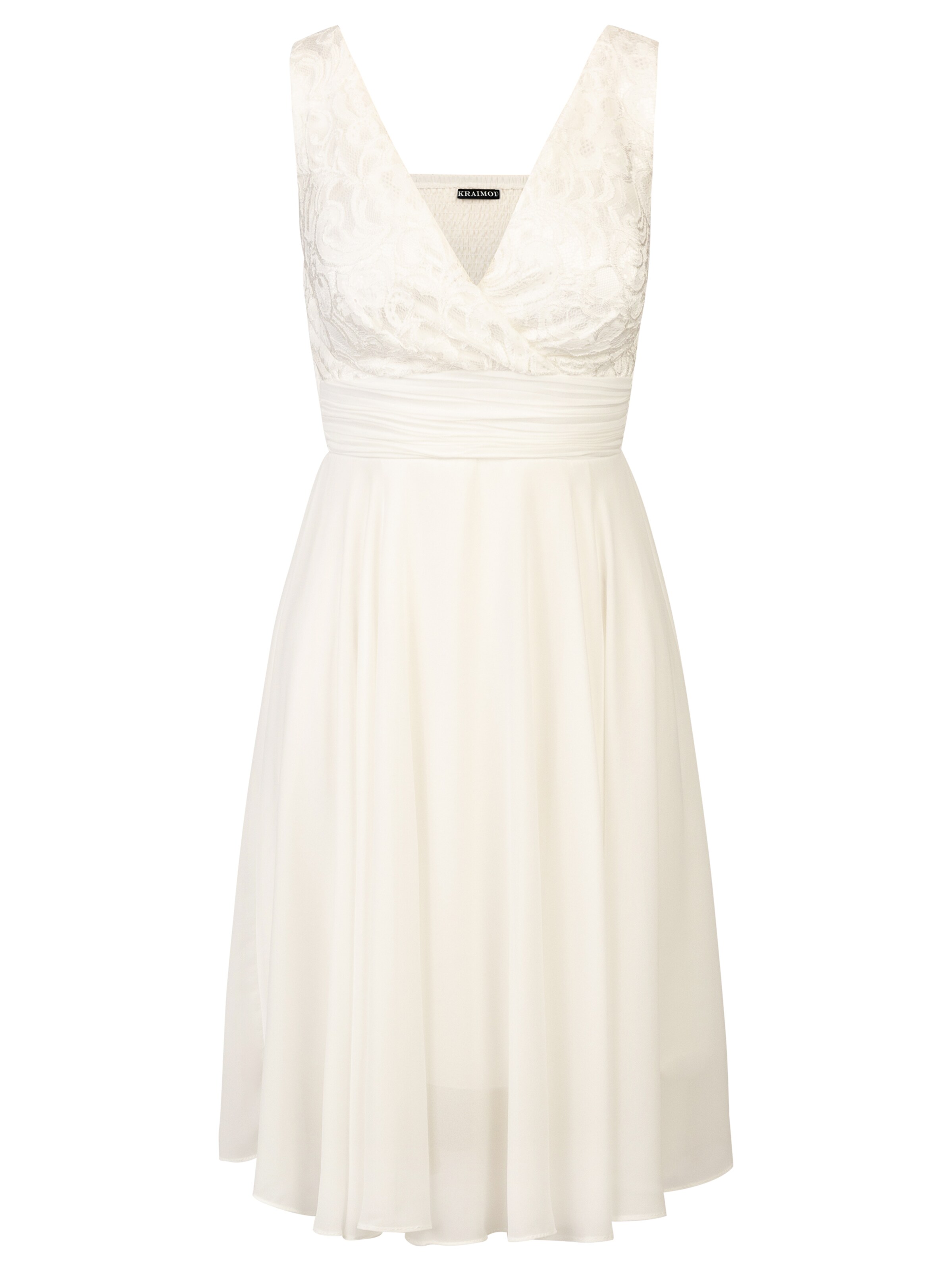 Rochie de cocktail de la Kraimod pe alb: față