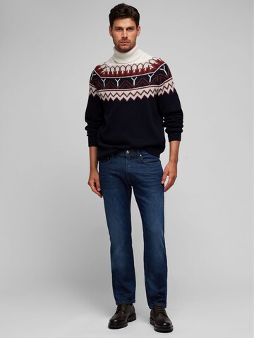 HECHTER PARIS Tapered Jeans in Blue