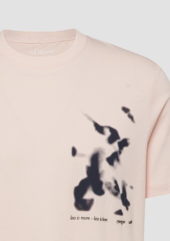 T-Shirt s.Oliver en rose