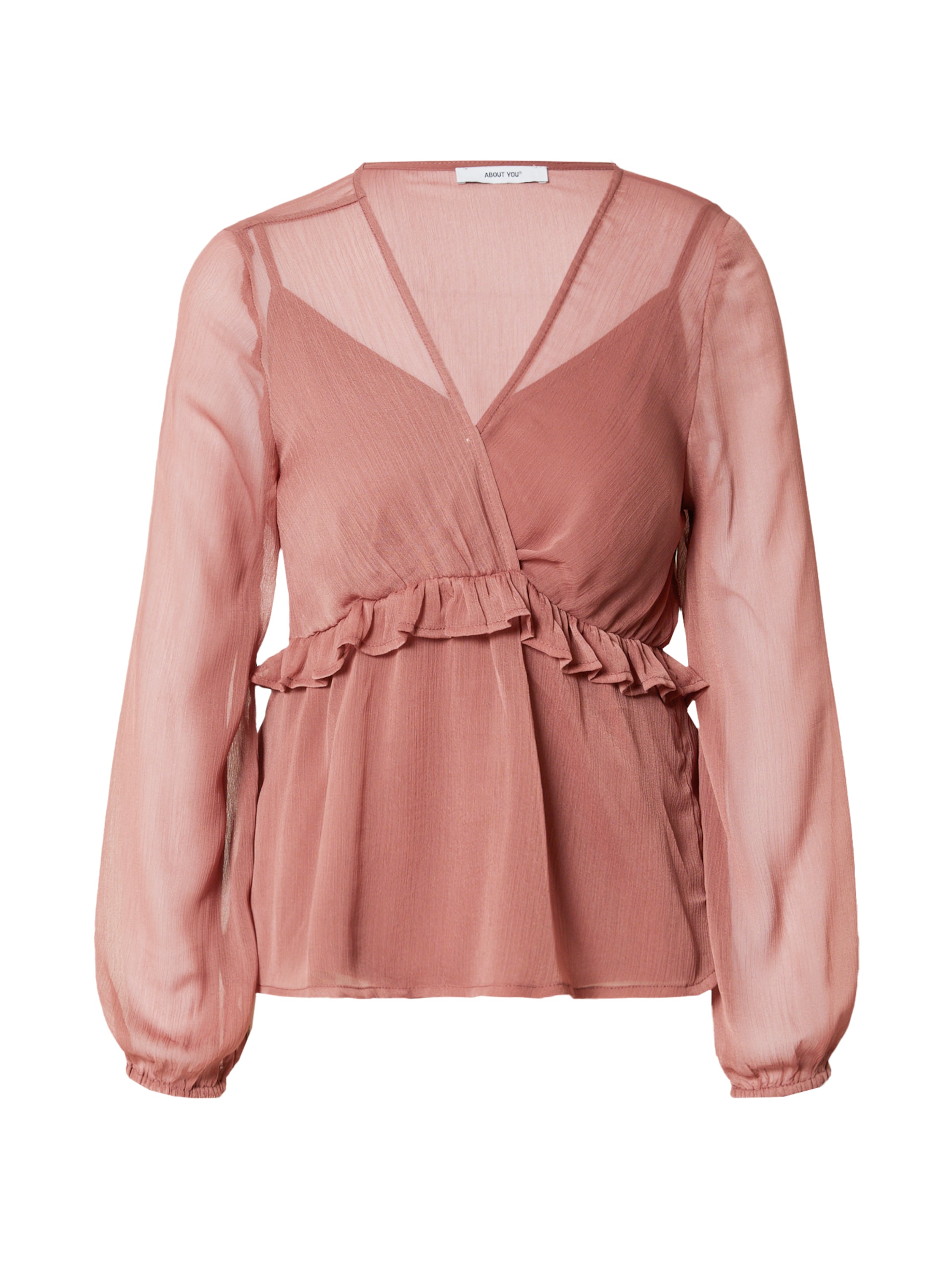Camicia da donna 'Kiara' di ABOUT YOU in rosa: frontale