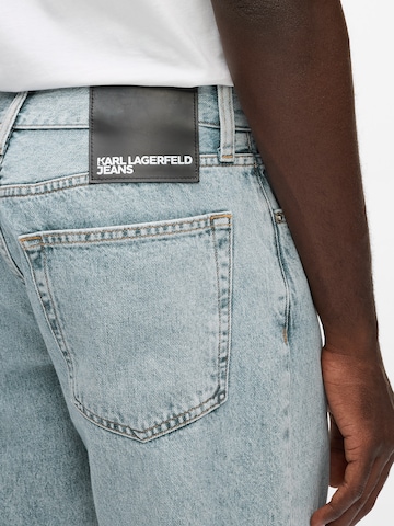 KARL LAGERFELD JEANS - Loosefit Calças de ganga em azul